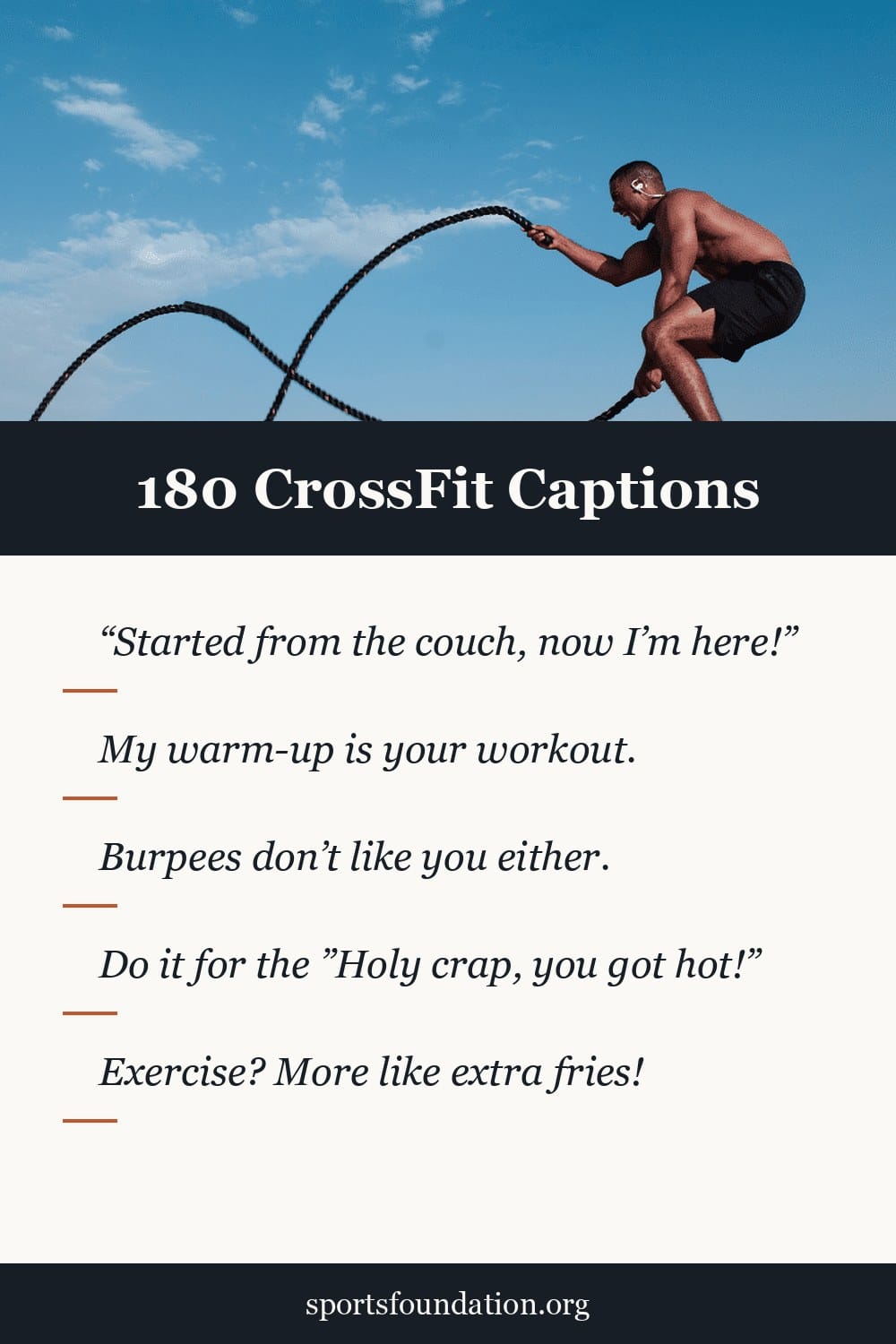 180 CrossFit captions for Instagram
