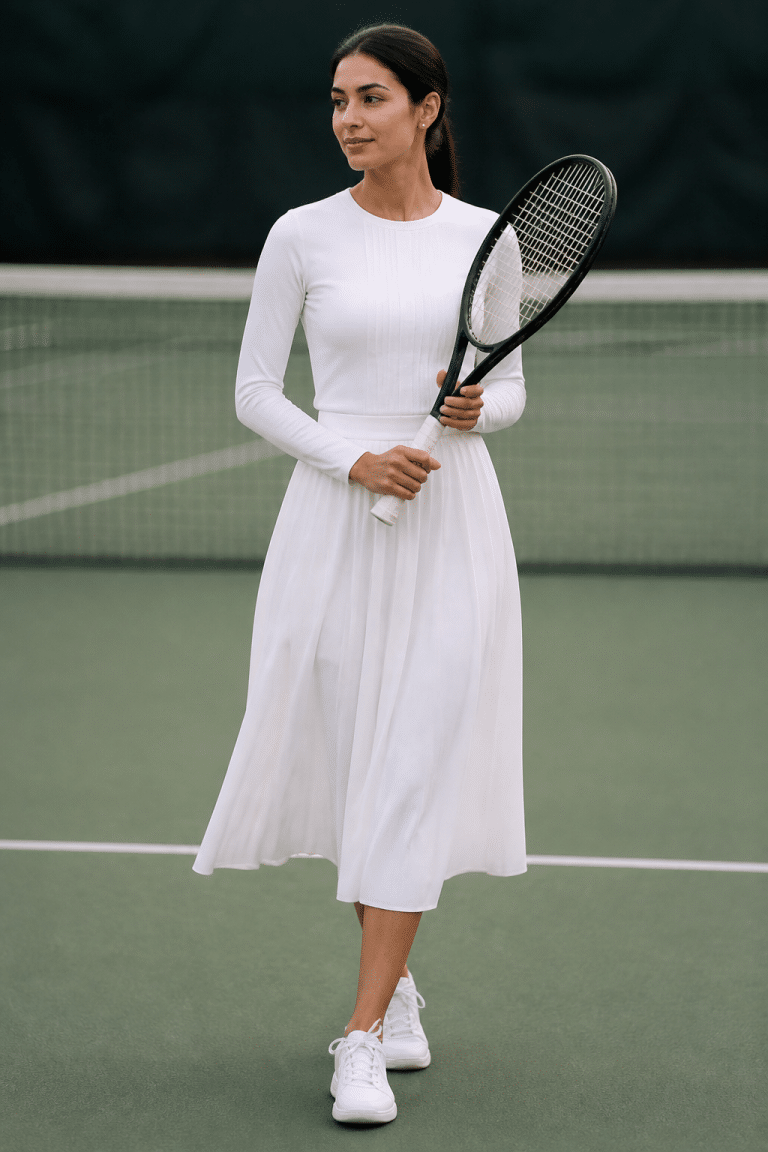 25 Modest Tennis Outfits for Women