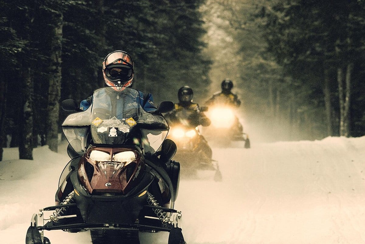 Snowmobiling in Canada