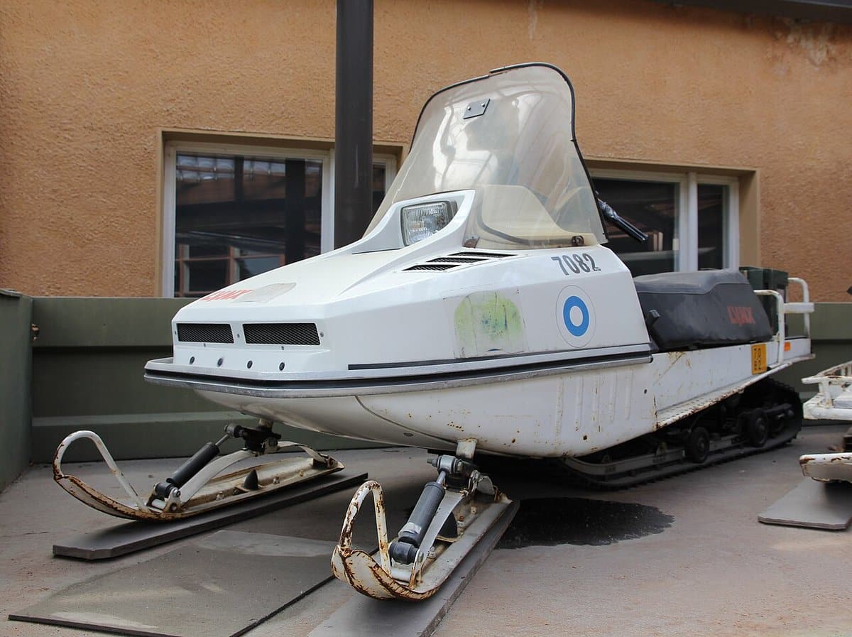 Snowmobiling in Finland