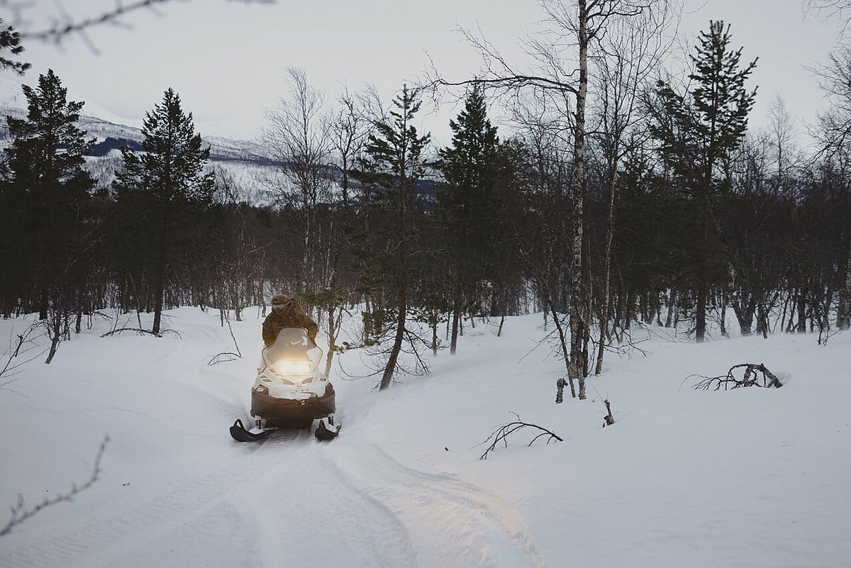Snowmobiling in Norway